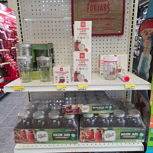 Home good supplies on display inside of Clintonville Hardware and Rental.