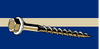 Midwest Fastener Ledger Board Screws 3/8 x 6