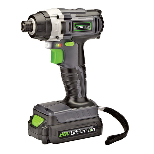 Genesis 20V Lithium-Ion Impact Driver