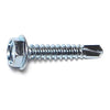 Monster Fastener Zinc Plated Steel Hex Washer Head Self-Drilling Screws