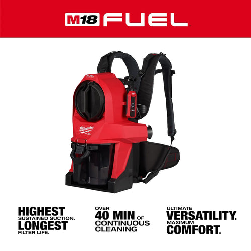 Milwaukee M18 FUEL™ 3-in-1 Backpack Vacuum