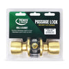 Grip Tight Tools Passage Knob - Tulip Style - 6 in 1 Drive - In Latch - Mobile Home